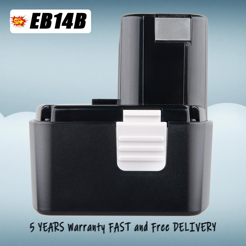 14.4V 4800mAh For Hitachi EB1414S Battery EB1412S BCL1830 EB14B EB14S US