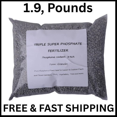 Triple Super Phosphate Fertilizer, Phosphorus Plant Food for Plants and Flower G