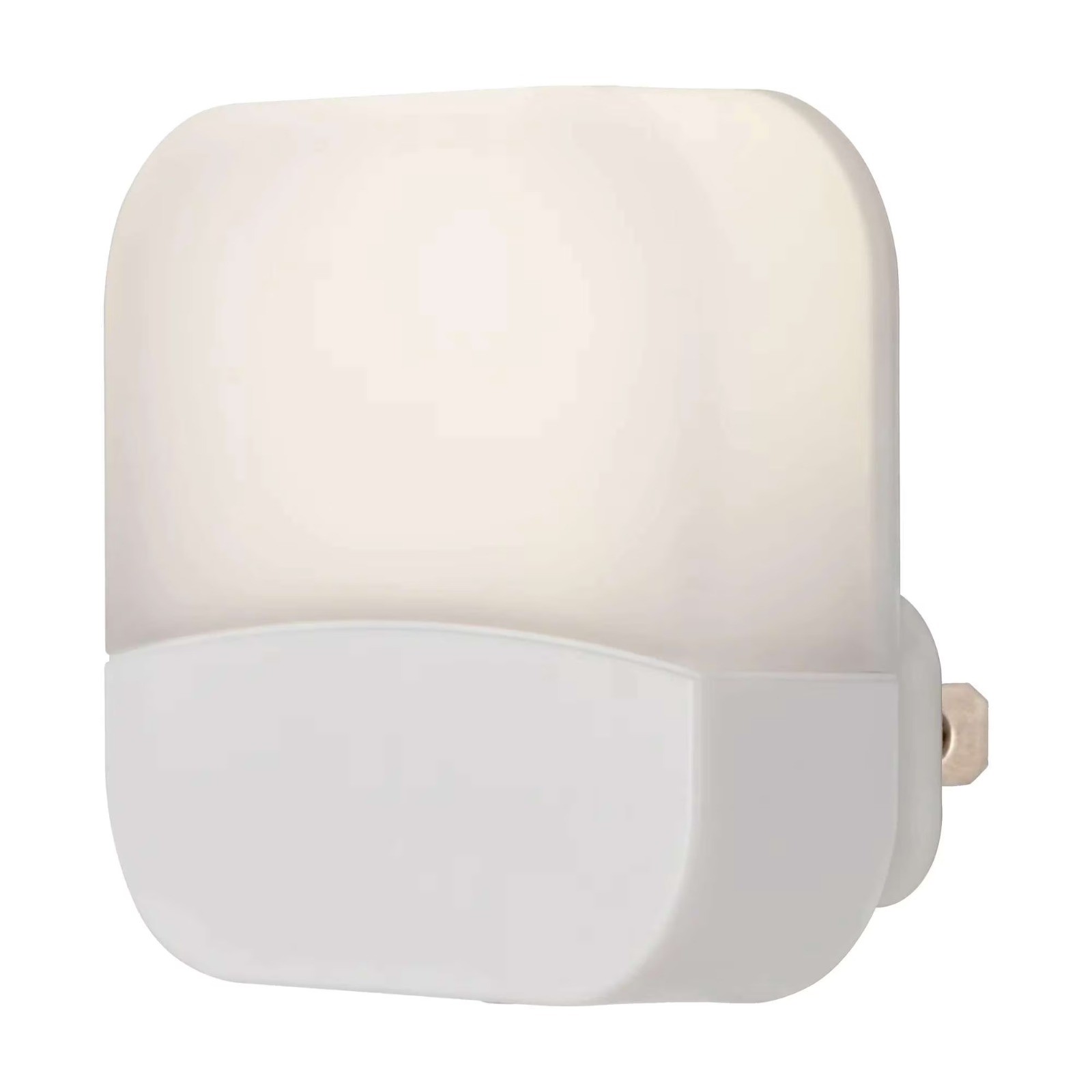 3000K warm plug-in night light, auto dusk dawn sensor