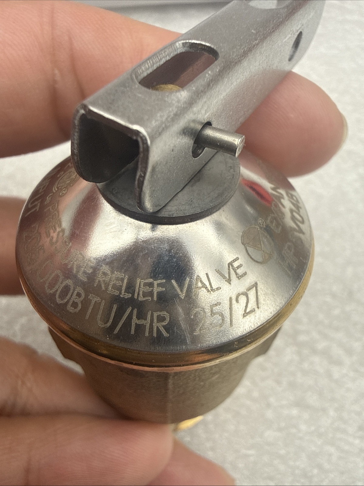 150Psi Temperature & Pressure Relief Valve, 3/4″ NPT Threaded For Water Heater..
