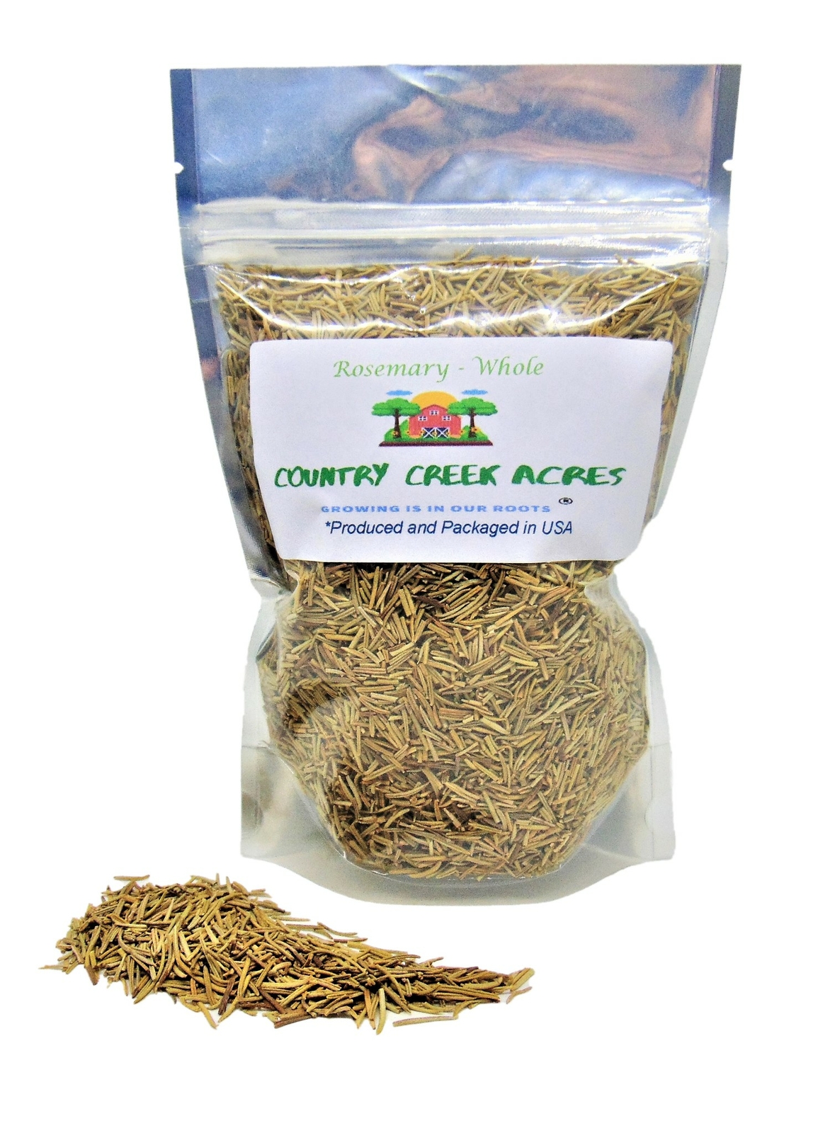 8 oz Whole Rosemary Seasoning – Sweet, Nutty, Flavor- Country Creek LLC