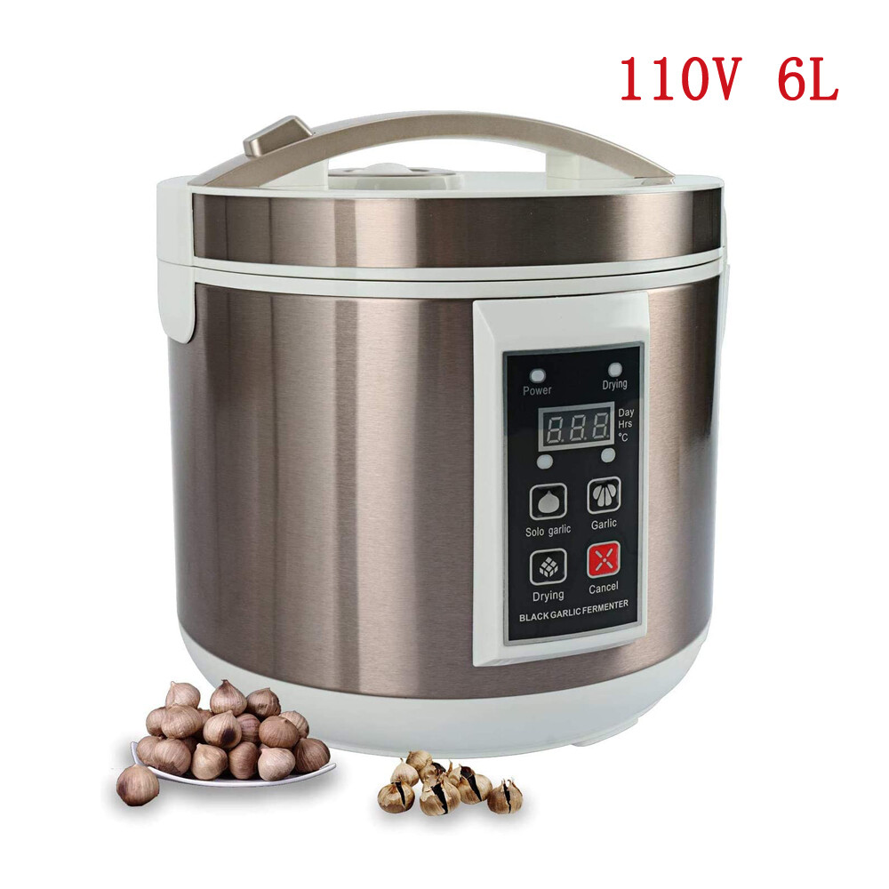 6L Black Garlic Fermenter 110V Garlic Ferment Box Black Garlic Fermentation Pot
