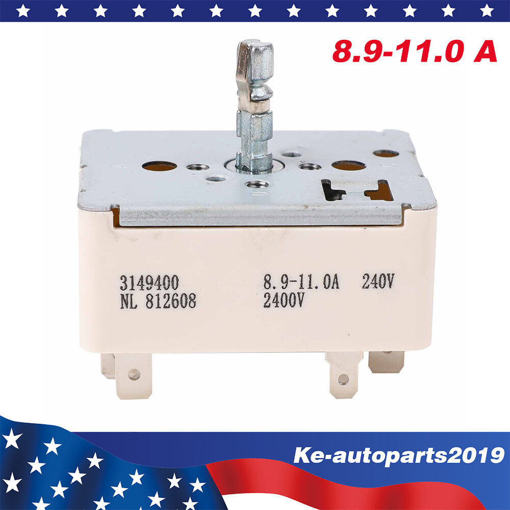 New Burner Range Infinite Switch Compatible With Whirlpool WP3149400 AP3095444