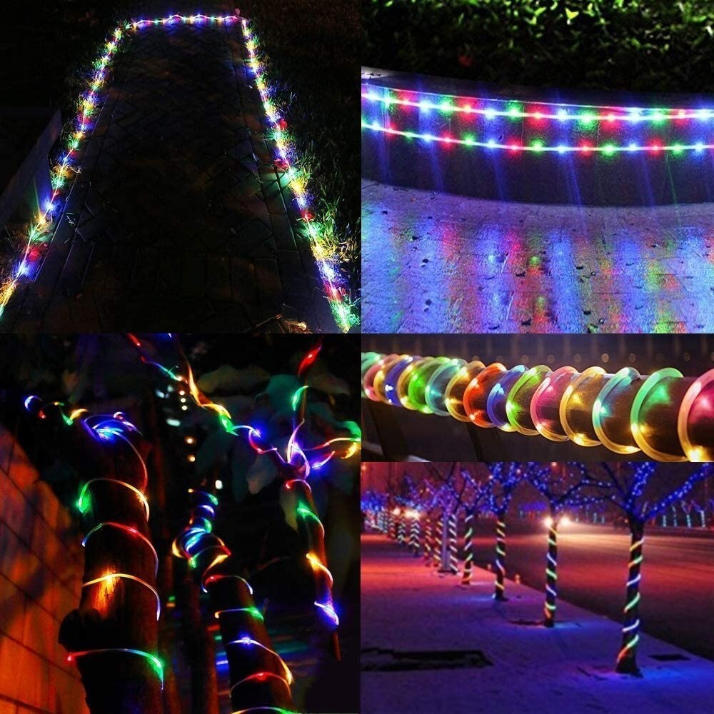 Solar String Lights Outdoor LED Night Light Landscape Twinkle Fairy Patio Lights