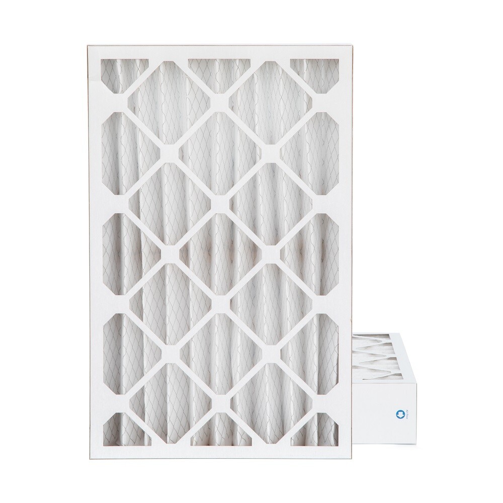 16x25x4 MERV 8 Air Filters for AC & Furnace. 2 Pack (Actual Depth: 3-3/4″)