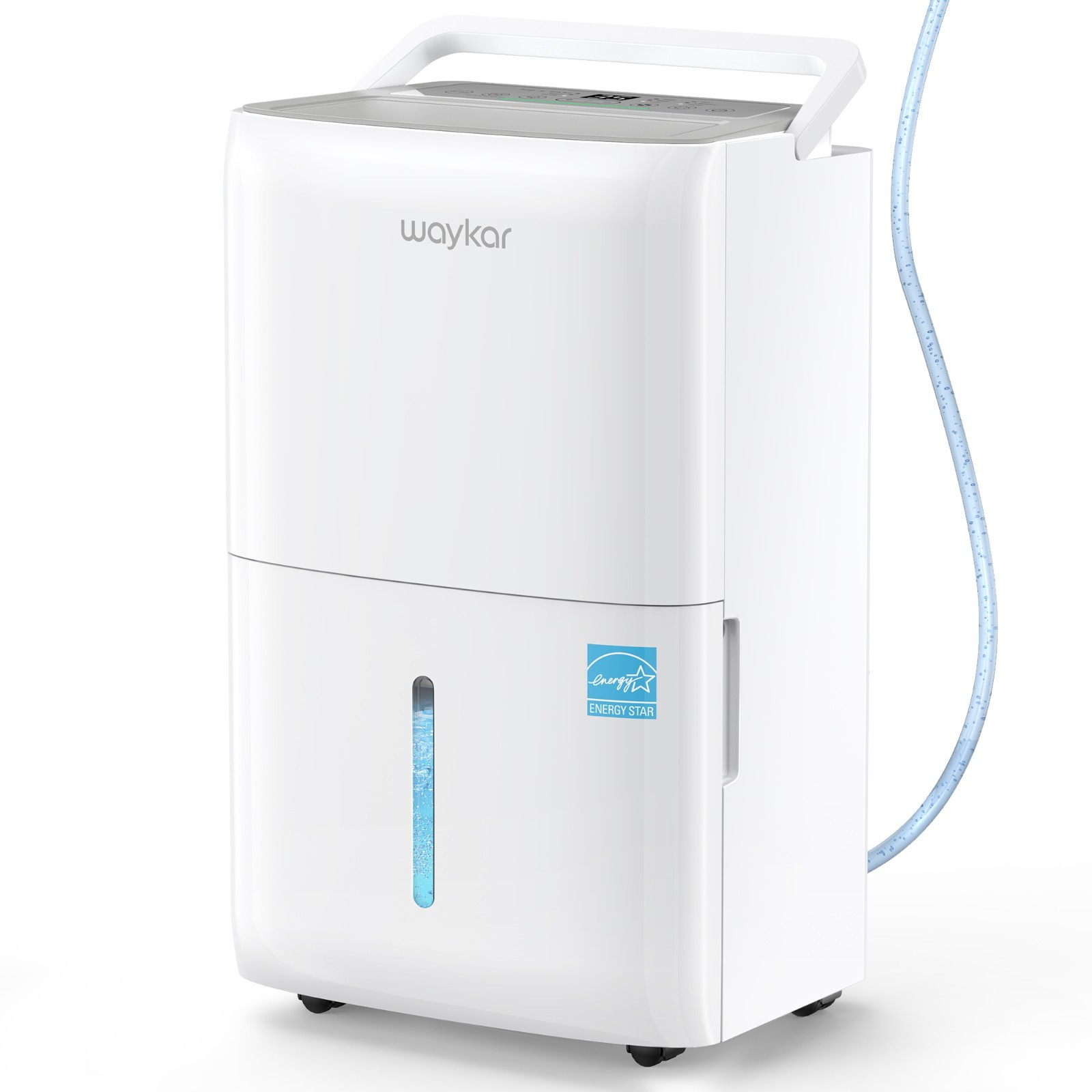 Waykar 150 Pint with Pump Most Energy Star Dehumidifier for Home Basement