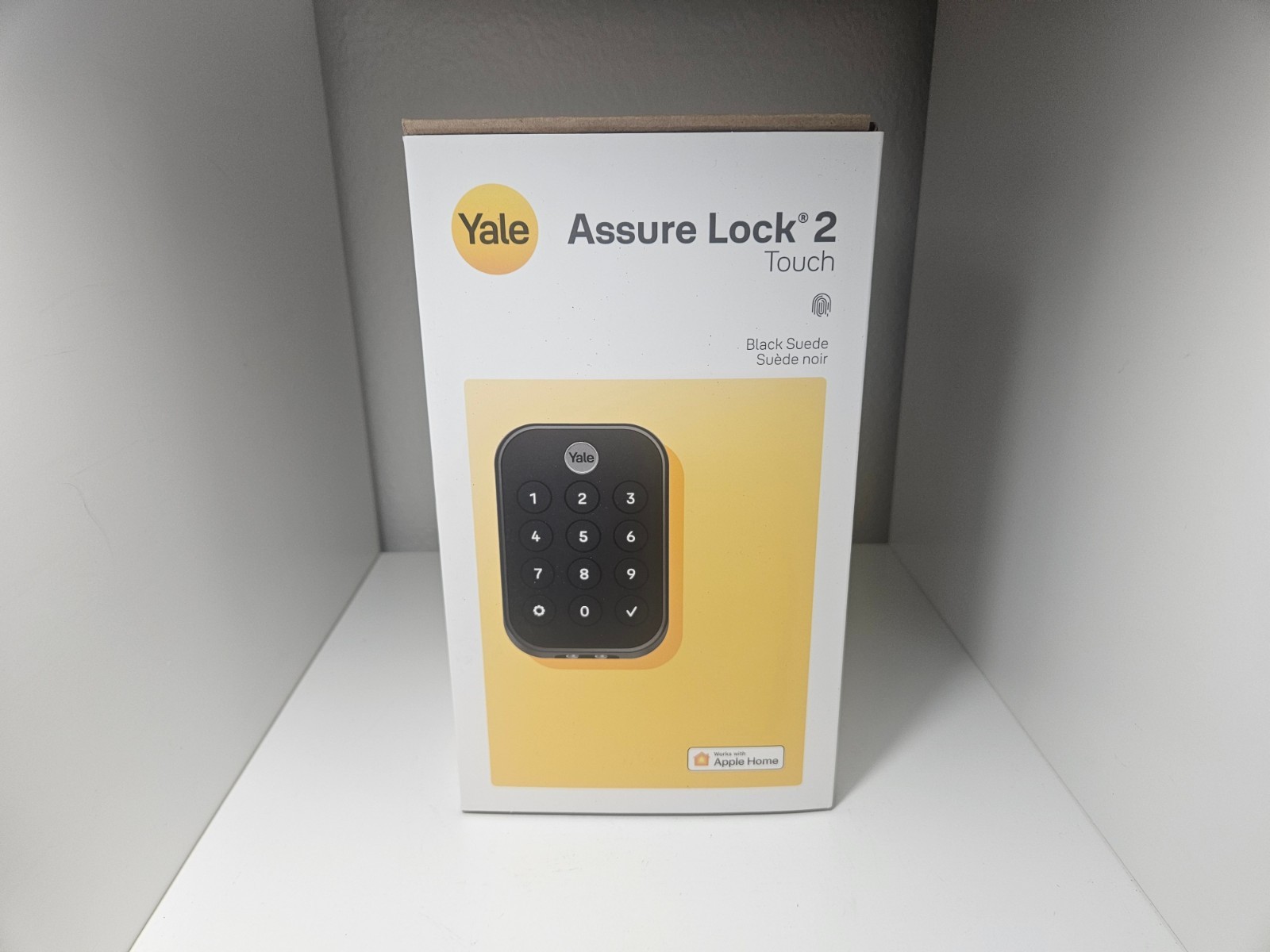 NEW Yale Assure Lock 2 Touch Deadbolt & Keypad Black Suede YRD430-F-BLE-BSP