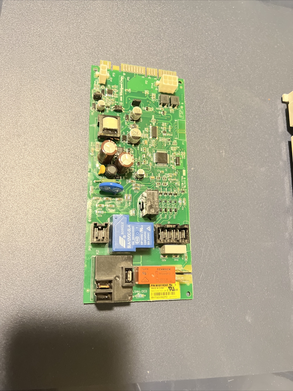 Whirlpool Dryer Control Board W10118243 REV B – Core Credit Available
