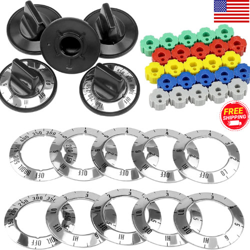 Universal Stove Knob Compatible With Electric Gas Stove Replacement Range Kit
