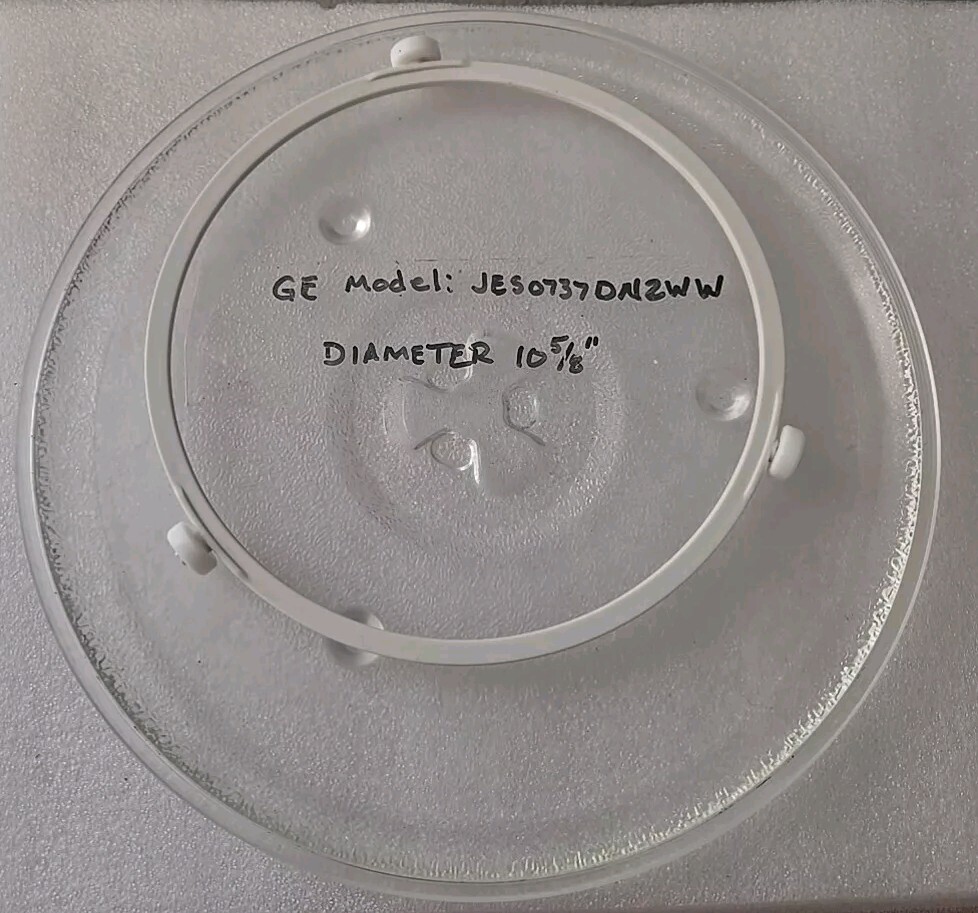 GE Replacement Microwave Tray Turntable Plate Model Number JES0737DN2WW