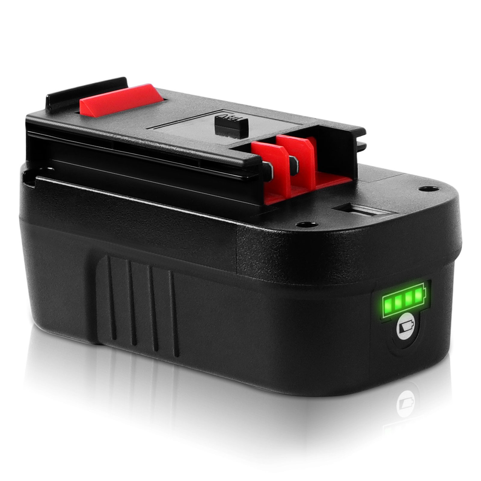 Pack 18V 3.0Ah For Black and Decker 18 Volt Lithium-Ion Battery HPB18 HPB18-OPE