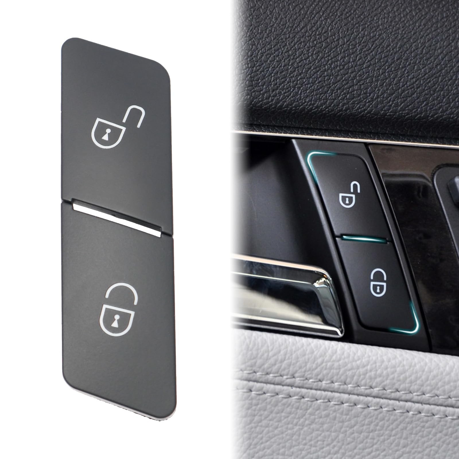 Driver Side Door Lock/Unlock Switch Button Replacement Fit for Mercedes Benz …