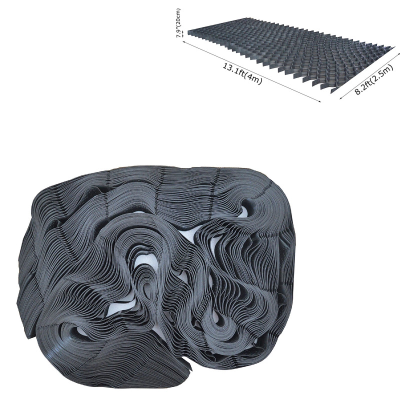 13.1×8.2ft Ground Grid Geocell Permeable Pavers for Roadbed Reinforcement
