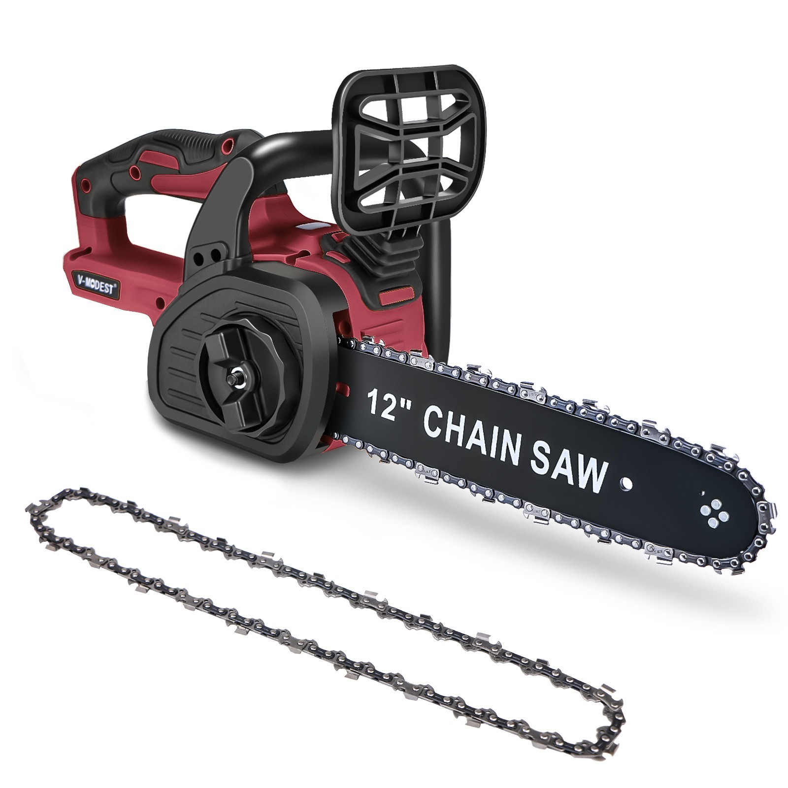 12 inch Cordless Chainsaw For Milwauke M18 Battery Top Handle Brushless 1200W