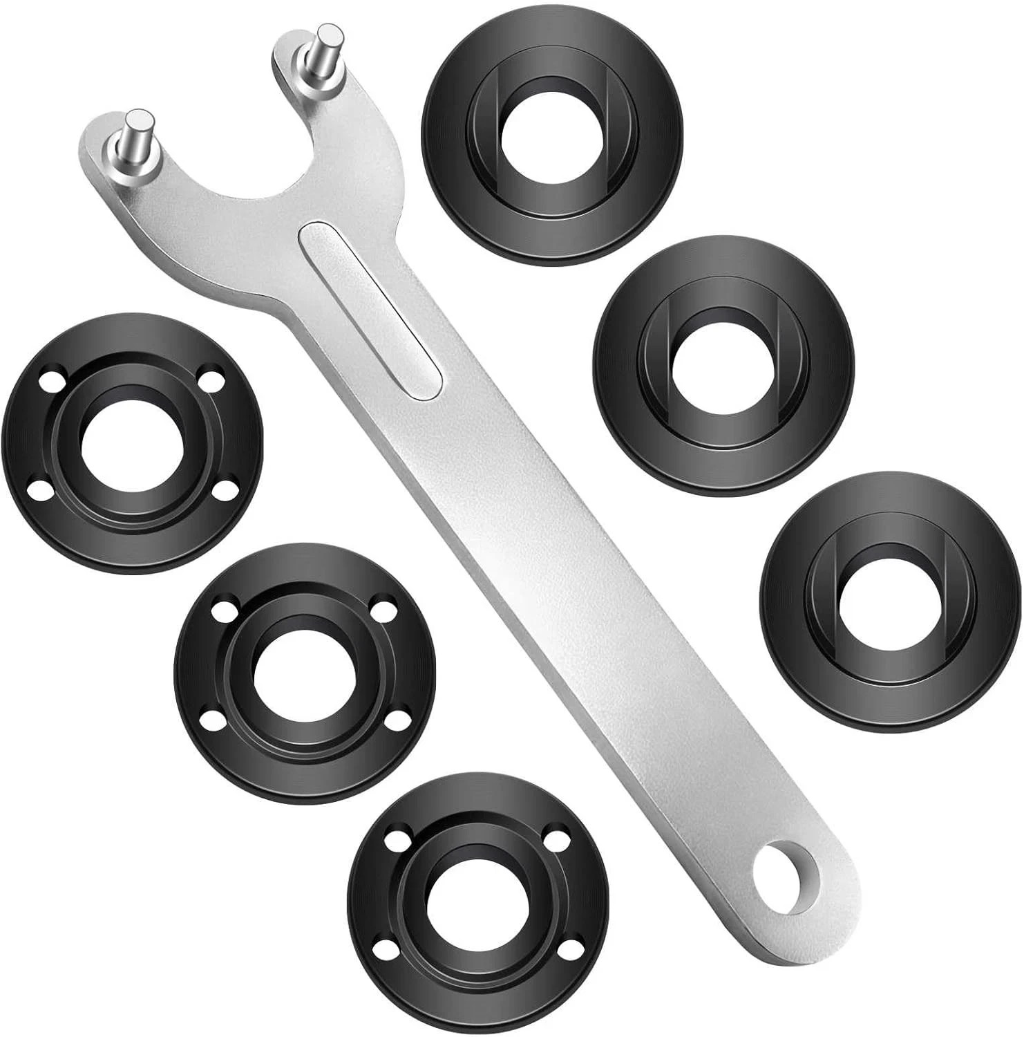 Grinder Flange Lock Nut Wrench Fit Milwaukee Dewalt Makita 4-1/2″5″ 5/8-11 Parts