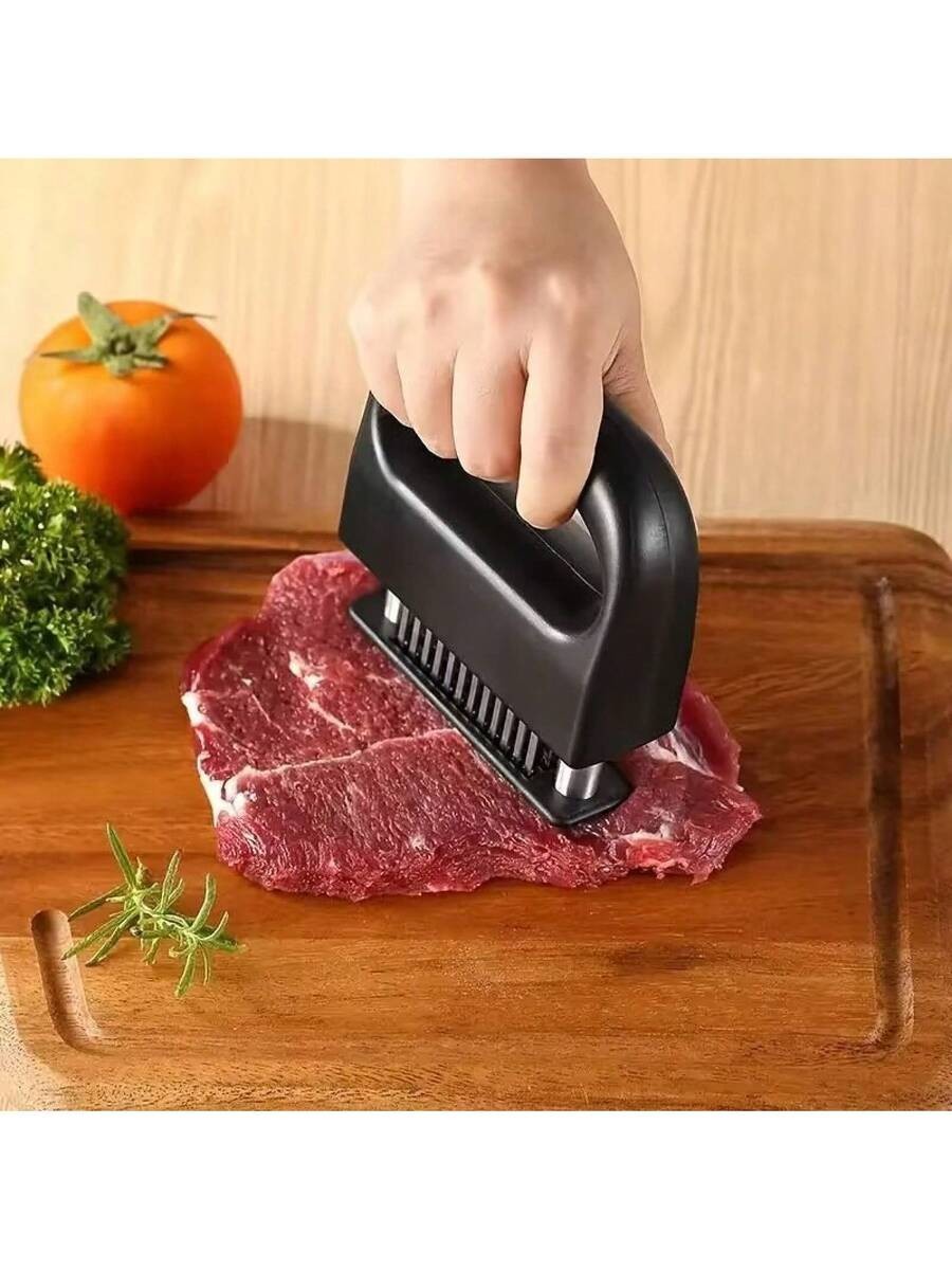 1PACK Meat Tenderizer Tool Stainless Steel Needle Cooking Hammer Kitchen Tool