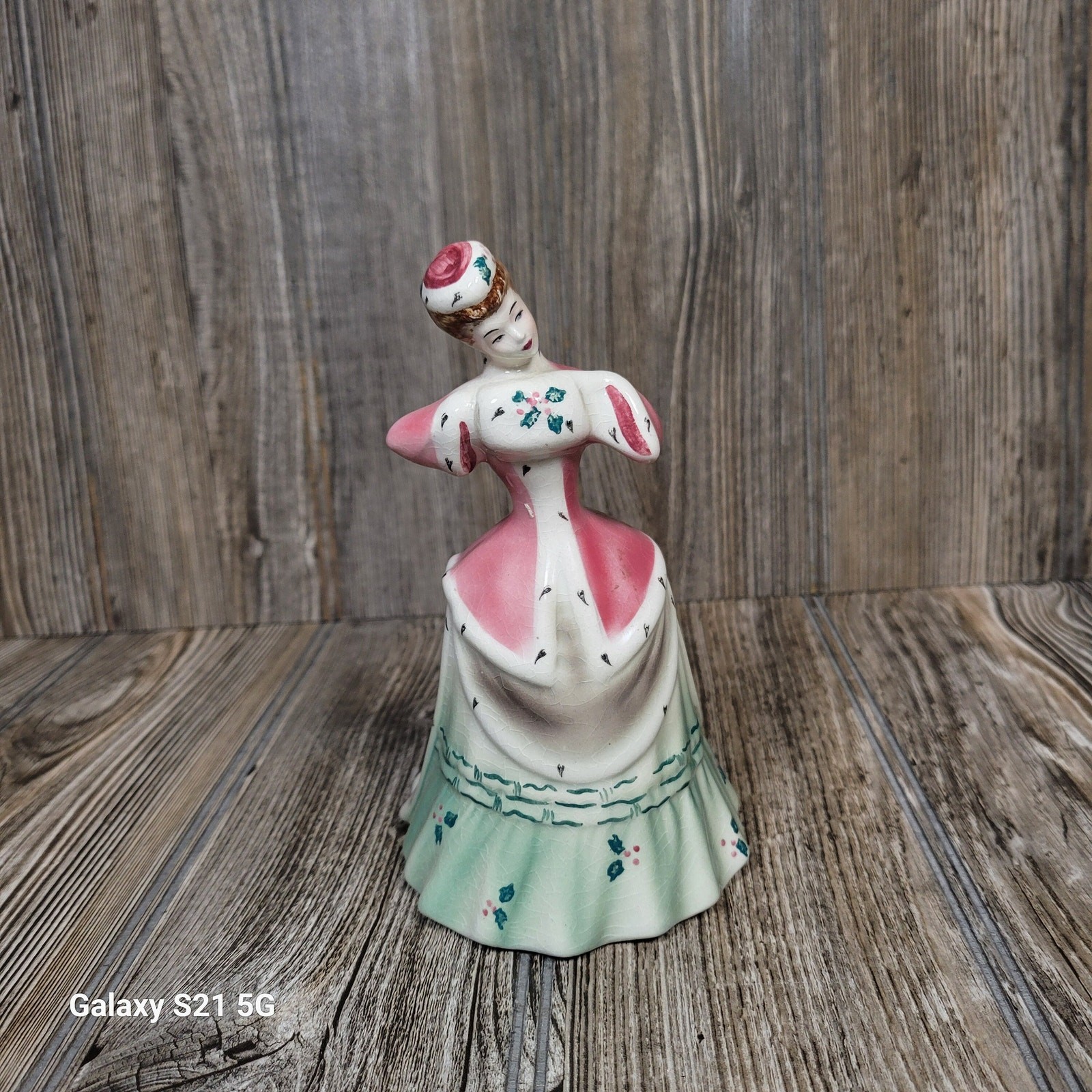 1950’s Original Goldscheider White Christmas Figurine Peggy Porcher Fine China