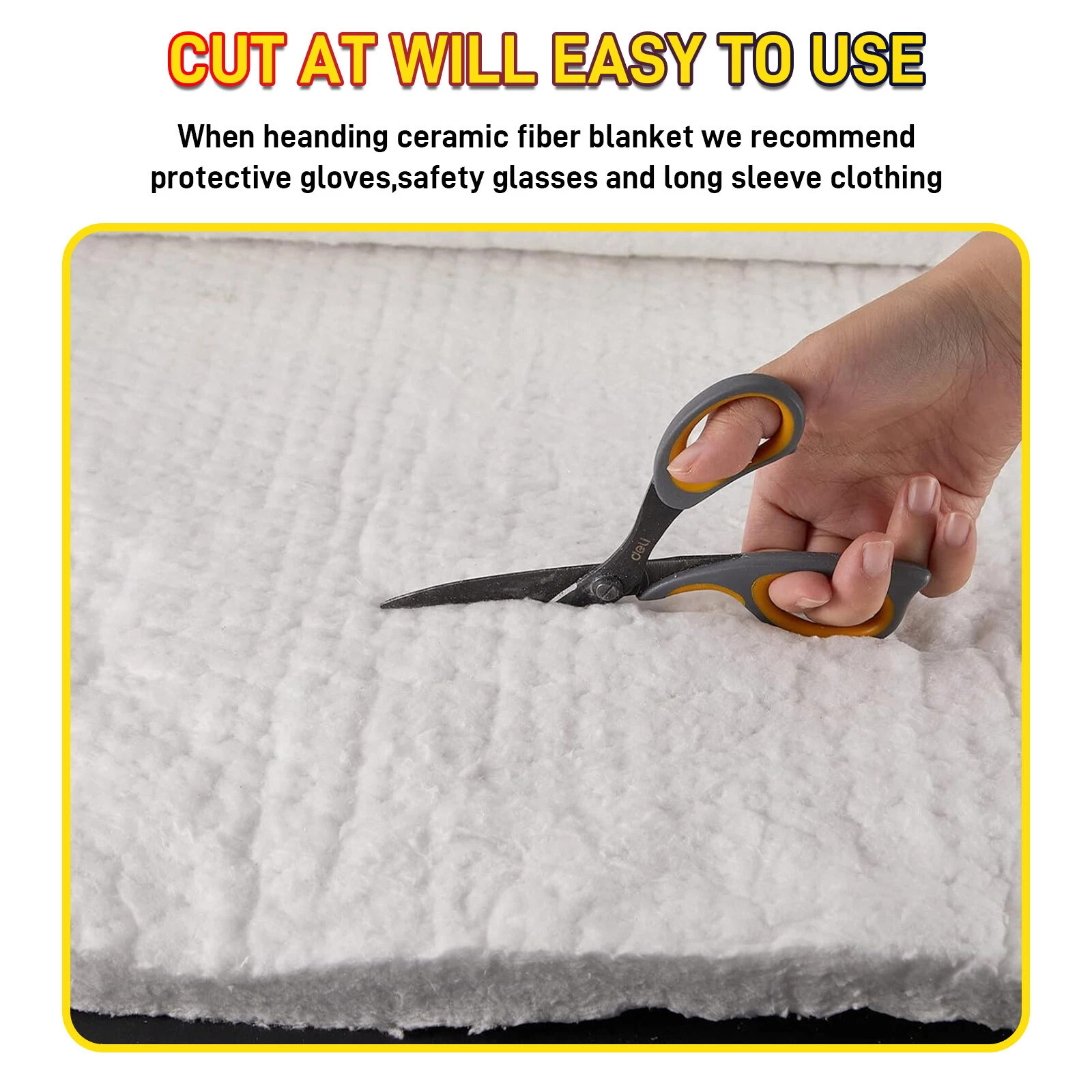1 Pcs Versatile High-quality Fireproof Ceramic Insulation 15inch x 23inch