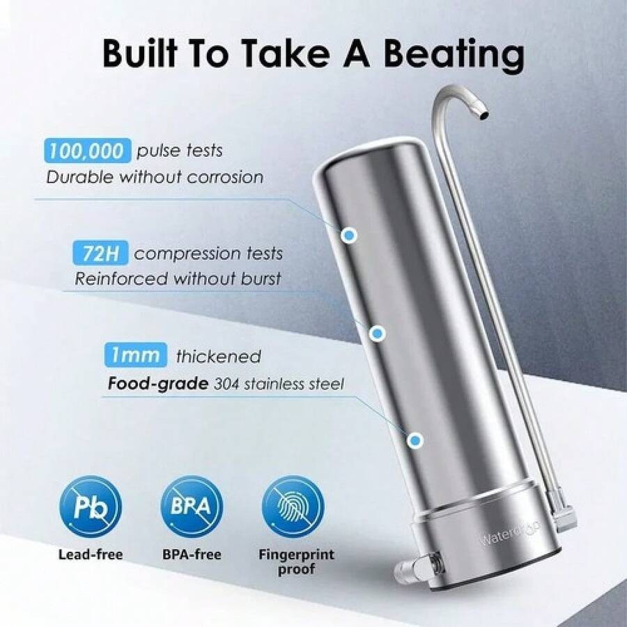 Waterdrop Countertop Water Filter For Sink,8000Gallons(With1 Filter)