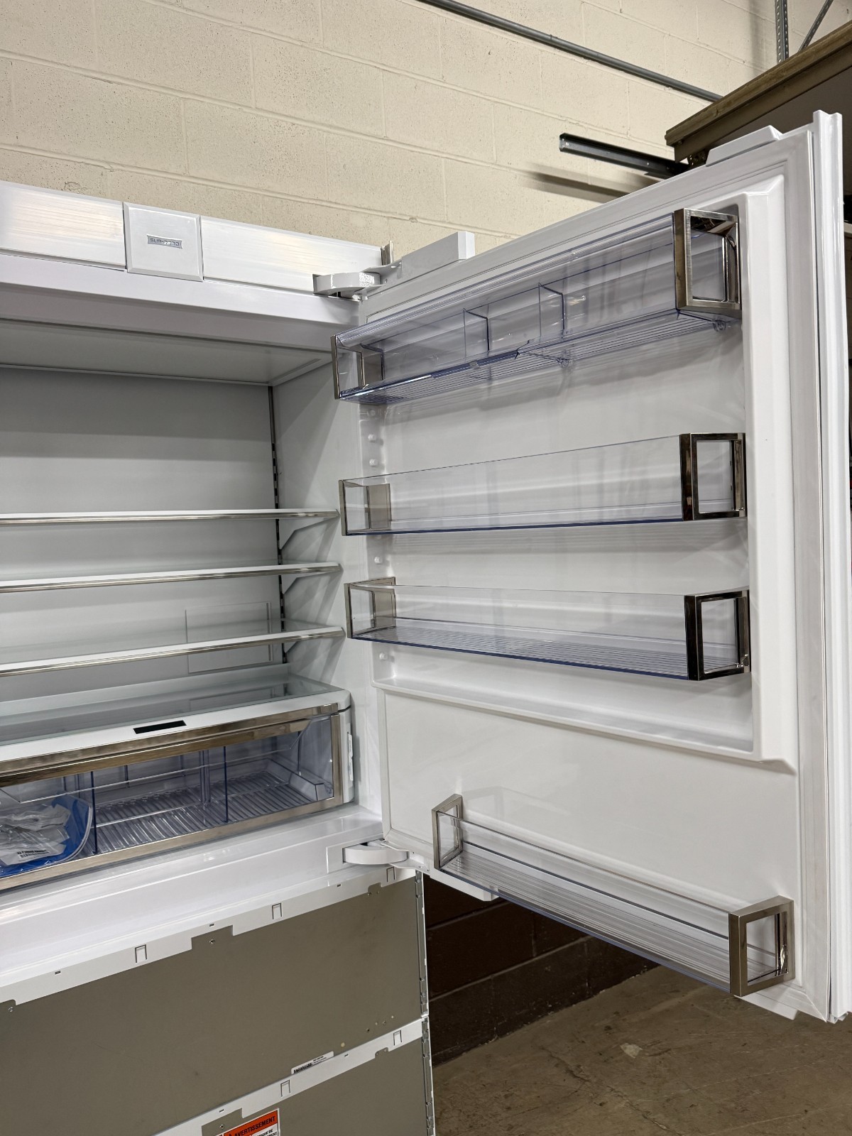 Sub-Zero DET3650CI/R – 36″ Designer Refrigerator Bottom Freezer Built-In Panel