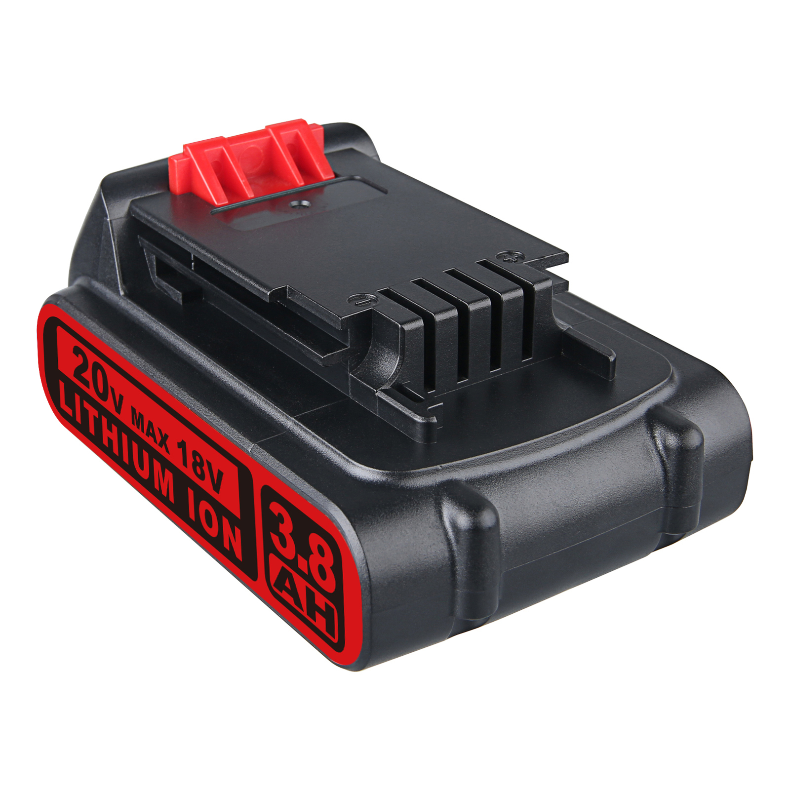 2Pack 20V Lithium-ion Battery for BLACK+DECKER 20 Volt LBXR20 LBX20 LB20 3800mAh