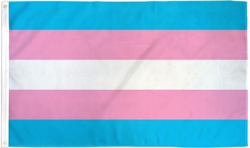 Transgender Flag 3x5ft 100D Ultrabreeze LGBTQIA Trans Pride Flag LGBT