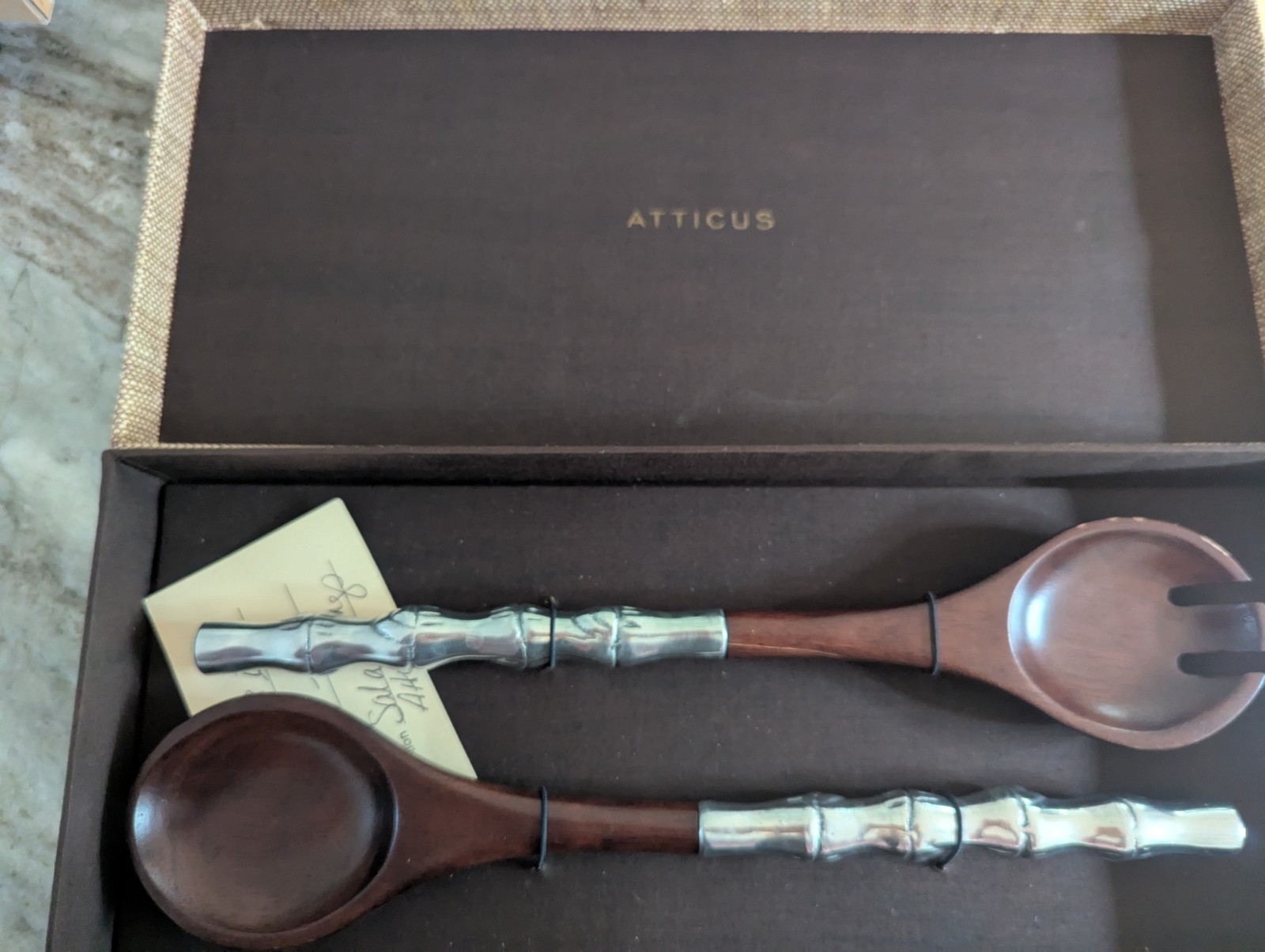 Atticus Salad Serving Utensils