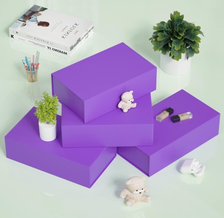 Gift Boxes with Lids Magnetic Closure for Presents Christmas Holidays Clothes