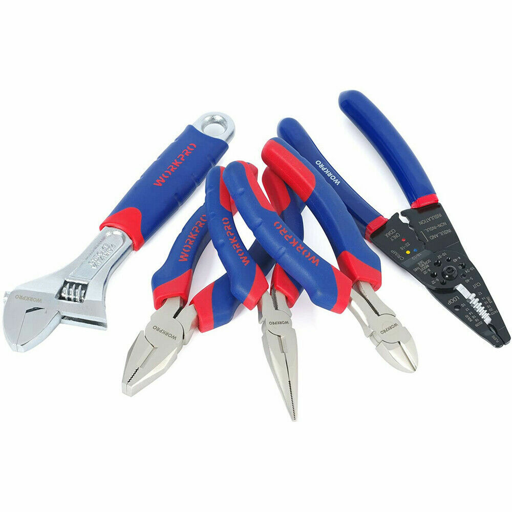 WORKPRO 322PC Basic Household Tool Set Home Repair Hand Tool Kit w/ Carrying Bag