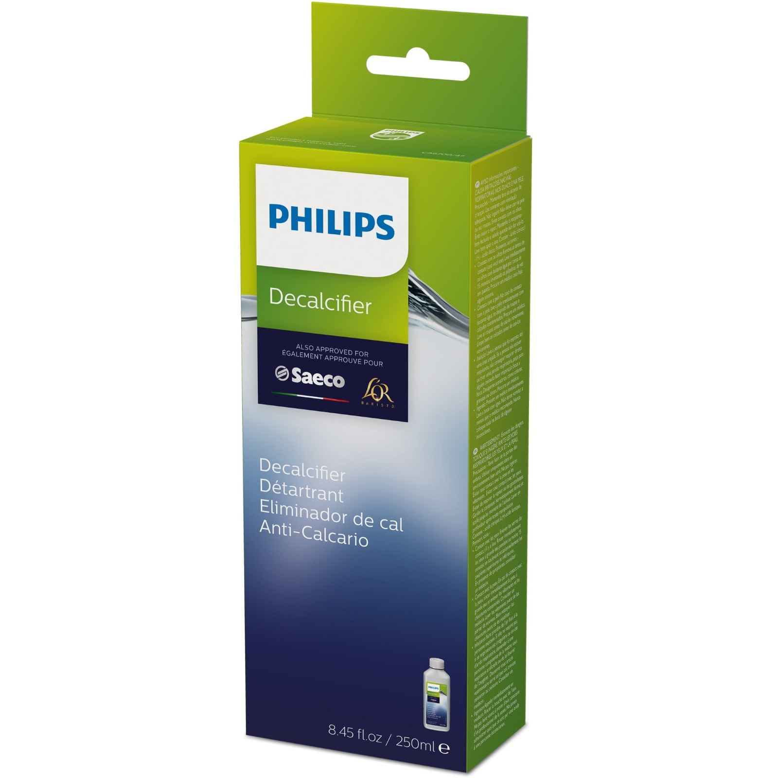 2 Pack Philips CA6700/22 Universal Coffee Machine Liquid Descaler Saeco Breville