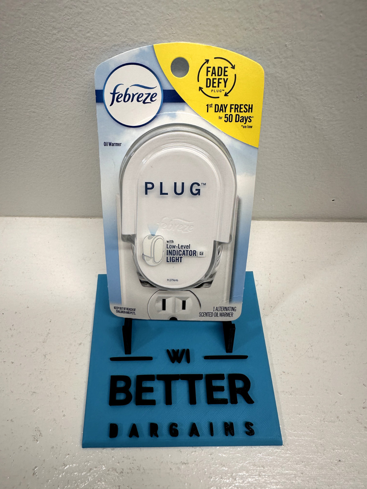 Febreze Plug Starter Kit 1 Count (Pack of 1), Off White