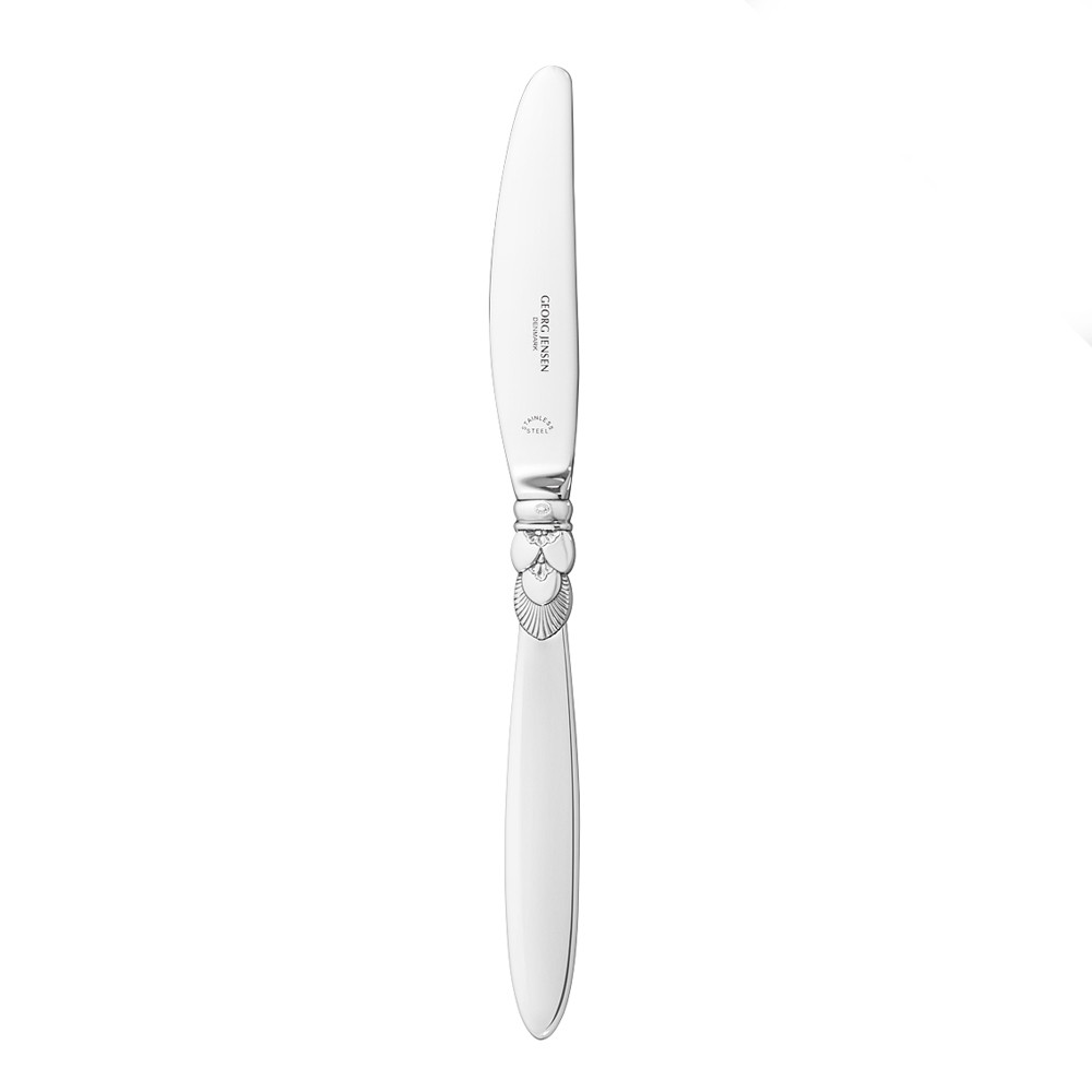 Georg Jensen Silver Dinner Knife, Long Handle – Cactus/ Kaktus – NEW
