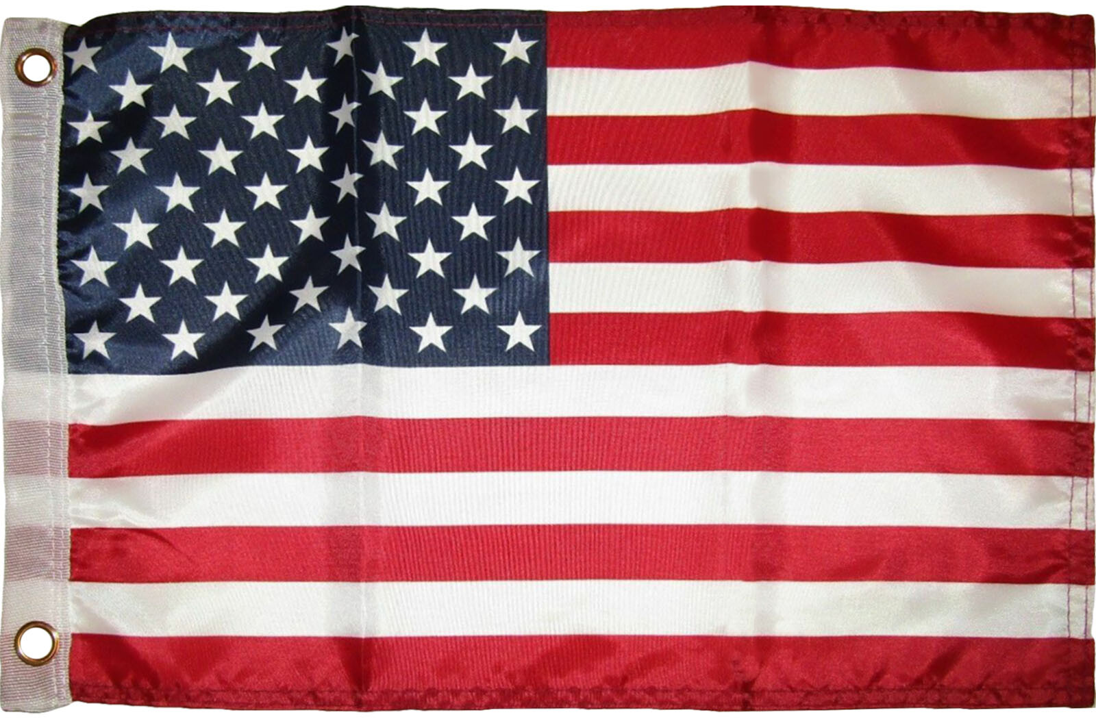 12×18 USA United States Flag 12’x18′ boat car flag grommets Silk polyester