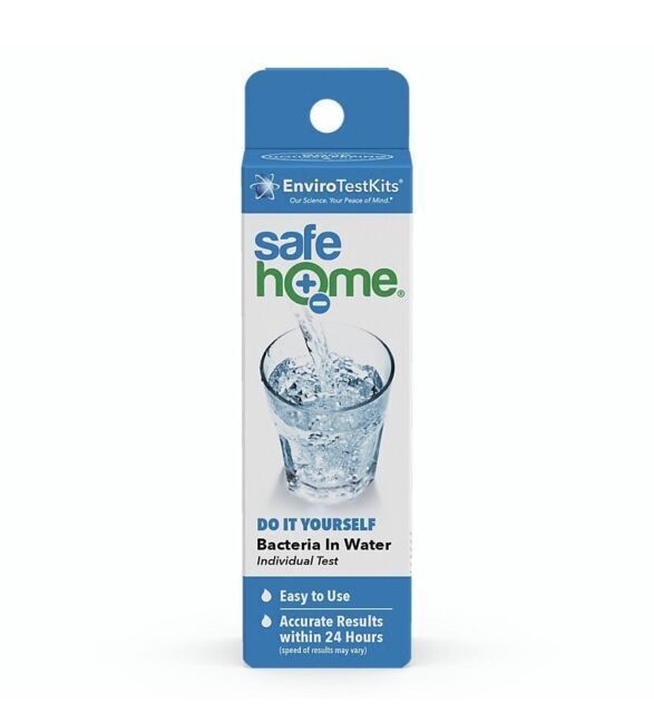 ShipN24Hours. New Safe Home individual Kit to Taste Bacteria in the Water.