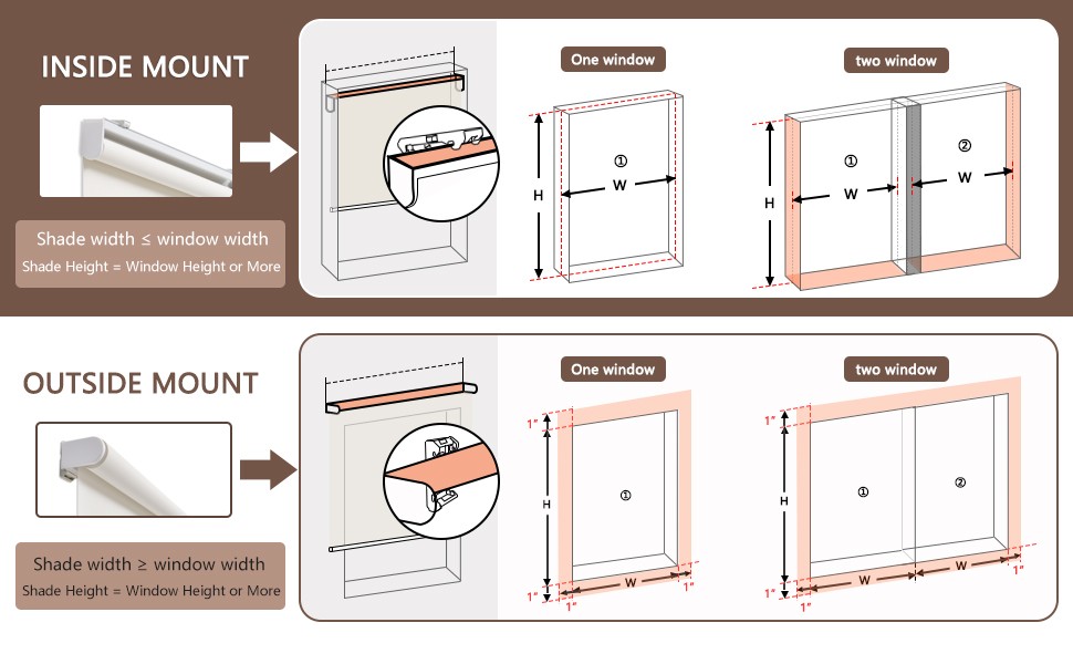 Cordless Roller Shades for Windows Light Filtering Shades with 5% Openness Solar