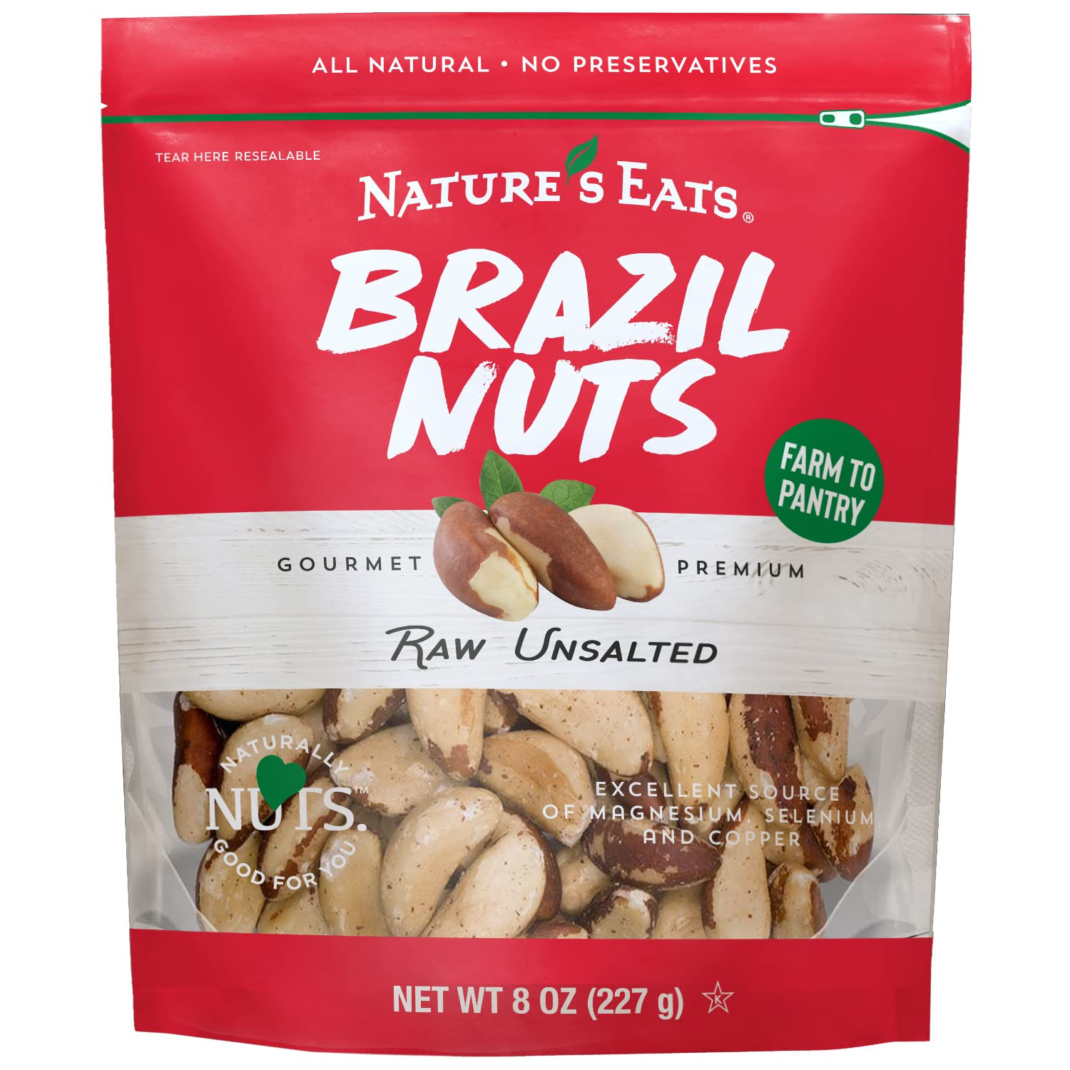 Brazil Nuts, 8 Oz