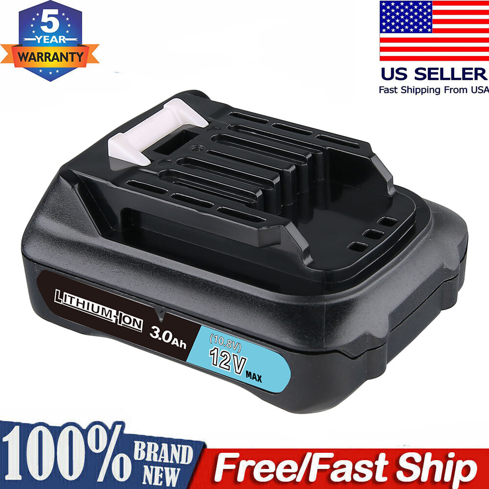 1/2Pack 10.8V 12V Battery for Makita BL1021B BL1041B BL1040B BL1020B BL1016 3Ah