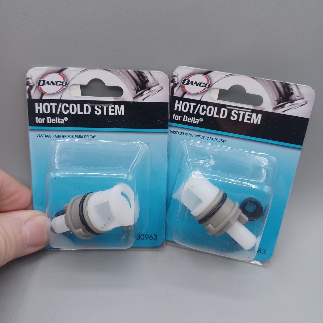 Lot Of 2-Brand New Danco Faucet Stems #80963 for Delta Hot Or Cold