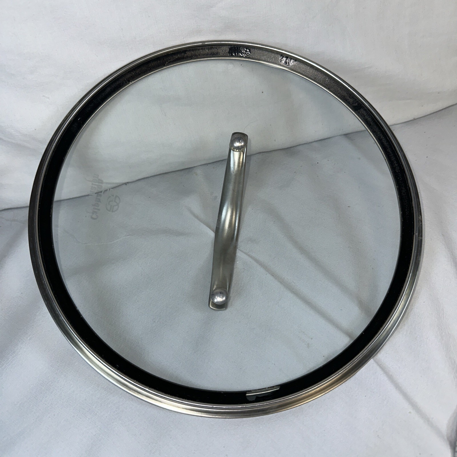 CALPHALON KITCHEN ESSENTIALS 10” OD Glass REPLACEMENT LID 9.75 In INNER DIA.