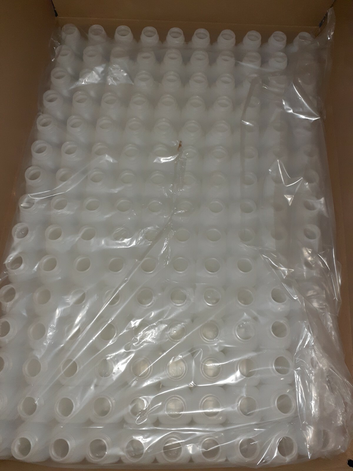 150 pack 16 oz. Empty Plastic Juice Bottles with Tamper Evident Caps👑