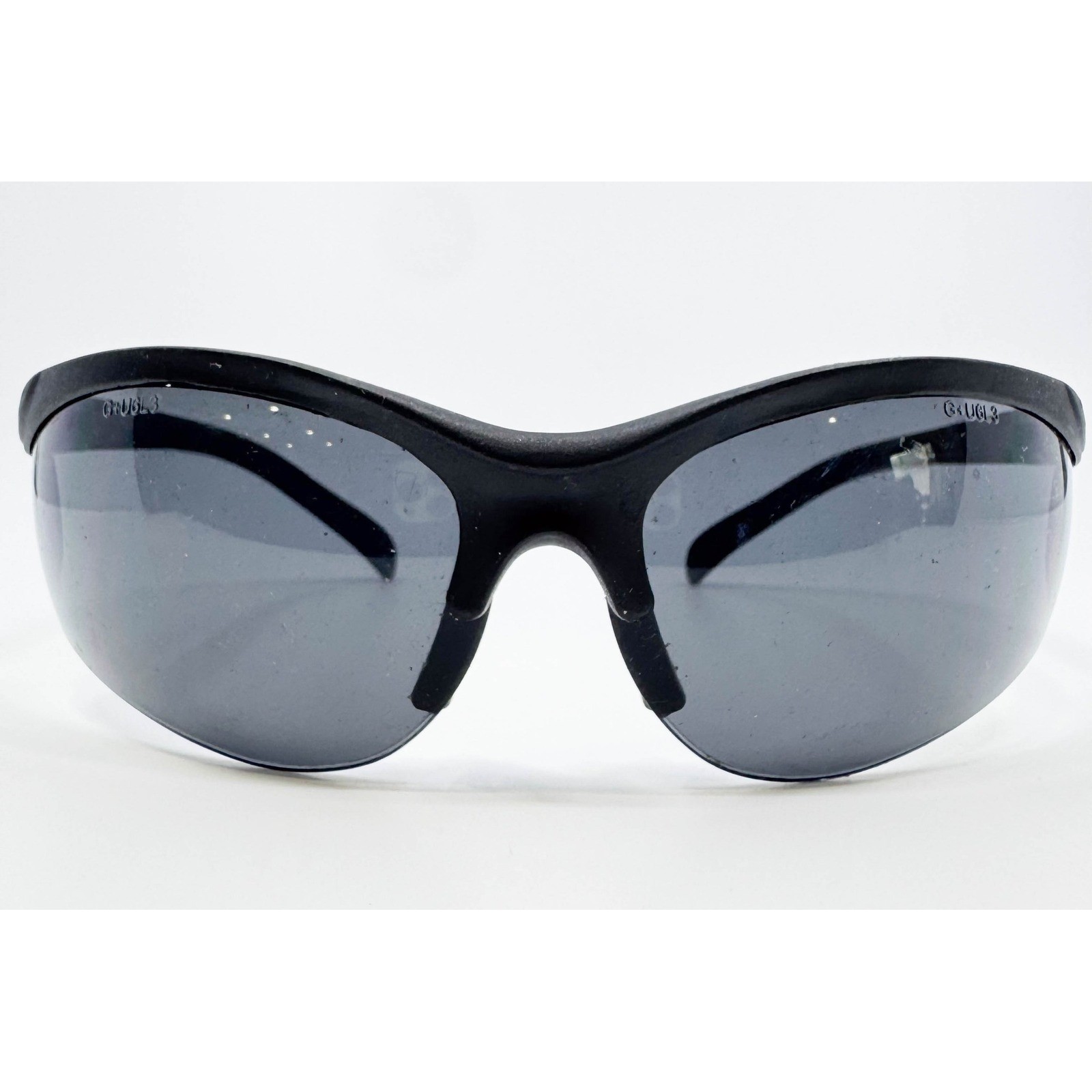 GTV Safety Glasses Mens Black Z87+ Sport Wrap Shield 82-08-115