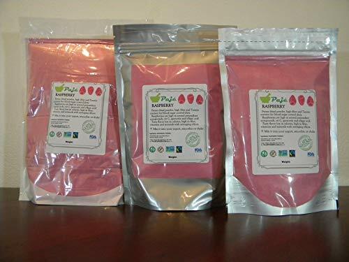 RASPBERRY powder 8oz 16oz 1lb 32oz 2lb 4lb 10lb FREEZE DRIED PAJE