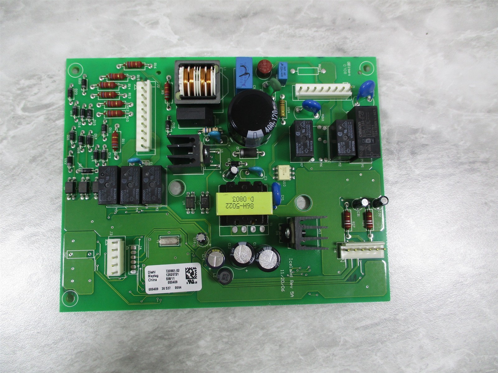 WHIRLPOOL REFRIGERATOR CONTROL BOARD PART # W10310240