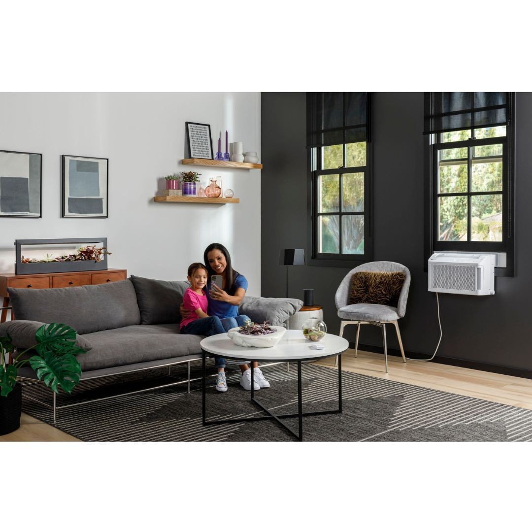 GE Profile ClearView 6100 BTU Smart Ultra Quiet Window White Air Conditioner