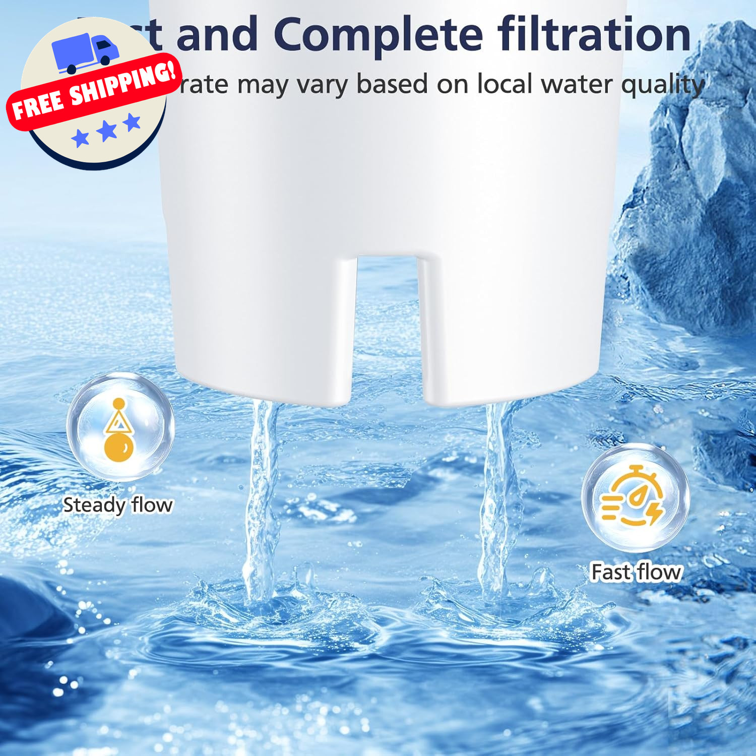 Replacement Water Filter for Brita Pitcher – Metro, UltraMax, Everyday, Classic