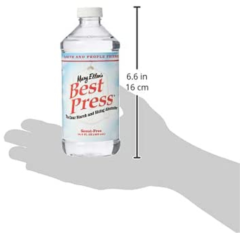 Clear Sizing Alternative Starch, 16.9 Fl Oz (Pack of 1), Scent Free, 16
