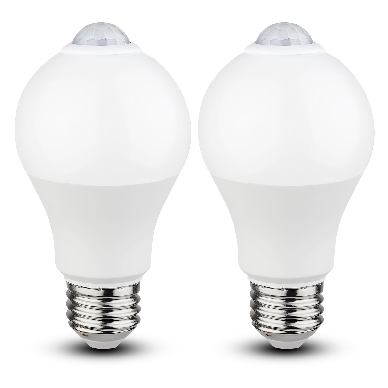 Motion Sensor Light Bulbs – 9W (60W Equivalent) E26 Motion Activated LED Ligh…
