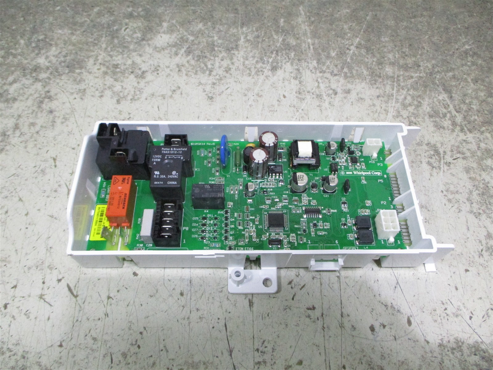 WHIRLPOOL DRYER CONTROL BOARD CHIPPED PART # W10111616
