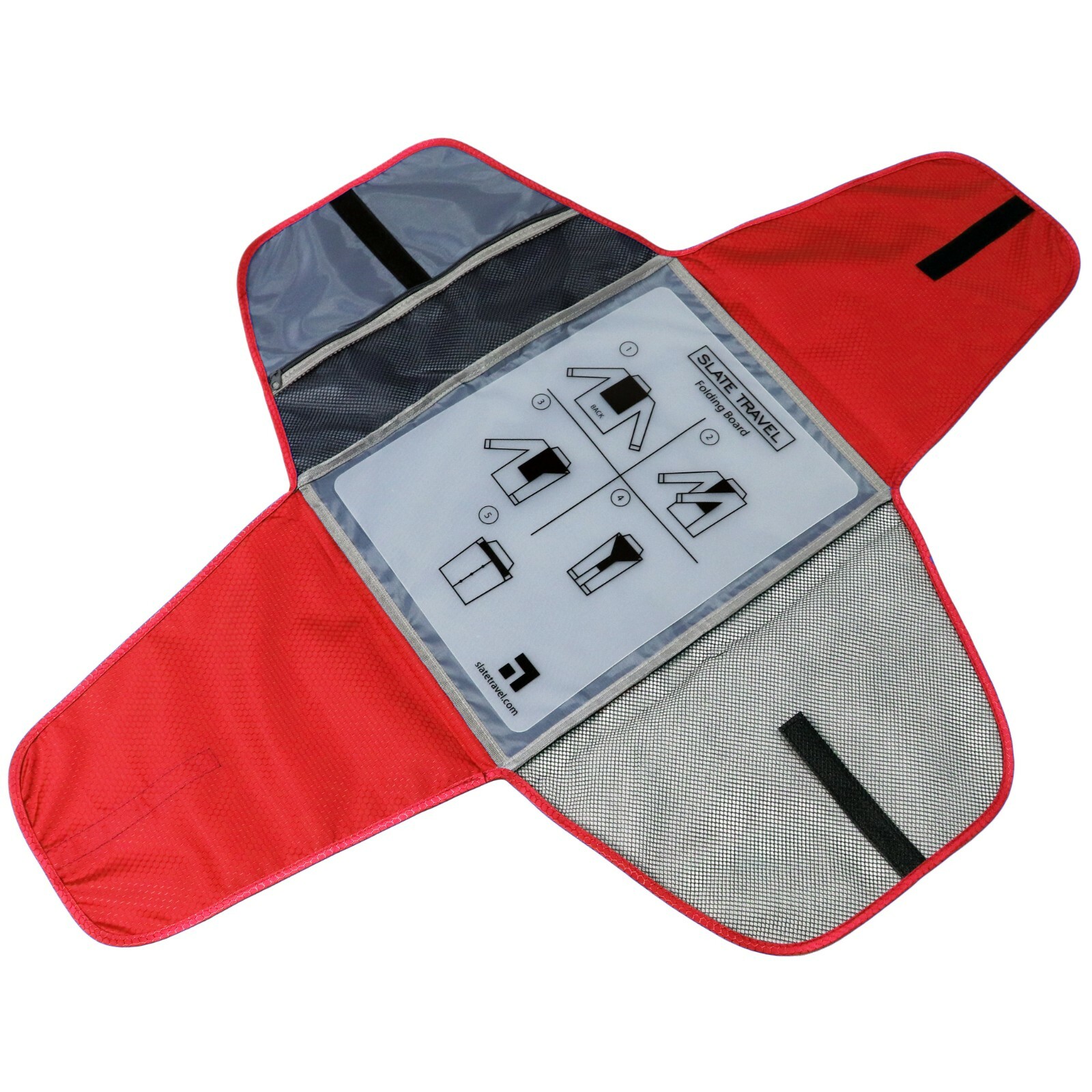 Garment Folder 17″ Packing Folder – Wrinkle Free Luggage Organizer Slate Travel