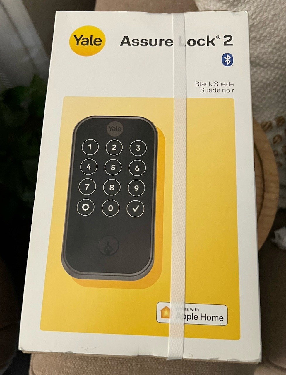 Yale Assure Lock 2 Pushbutton Lock – Black (YRD430-BLE-BSP)